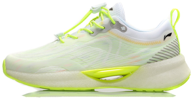 (JR) Li-Ning Super Light XVIII 'Putih Neon Hijau' YKFR046-9 Buy (JR) Li-Ning Super Light XVIII 'Putih Neon Hijau' YKFR046-9