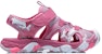 (JR) Li-Ning Sandal Jejak 'Kamuflaj Merah Jambu' YKUR012-6