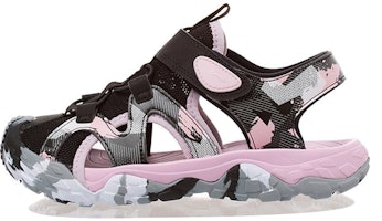 (Youth) Li-Ning Trail Sport Sandals 'Camo Black Pink' YKUR012-2 (Youth) Li-Ning Trail Sport Sandals 'Camo Black Pink' YKUR012-2
