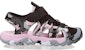 (JR) Sandal Sukan Trail Li-Ning 'Camo Hitam Merah Jambu' YKUR012-2