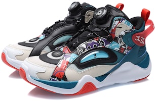 (JR) 李宁 韦德之道 '杏色黑蓝' YKCR042-3 Lookbook (JR) 李宁 韦德之道 '杏色黑蓝' YKCR042-3