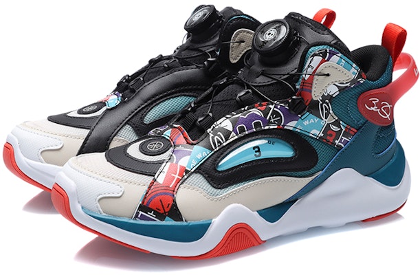 (JR) 李宁 韦德之道 '杏色黑蓝' YKCR042-3 Lookbook (JR) 李宁 韦德之道 '杏色黑蓝' YKCR042-3