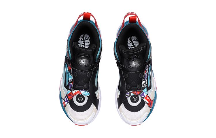 Shop (JR) Li-Ning Way of Wade 'Aprikot Hitam Biru' YKCR042-3