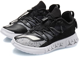 大童 LiNing李寧 悟道 時尚運動鞋 黑灰 Lookbook 大童 LiNing李寧 悟道 時尚運動鞋 黑灰