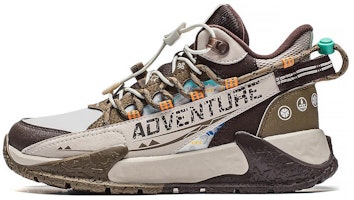(Youth) Li-Ning Youngster 'Rocky Comfort Brown' YKET006-9 (Youth) Li-Ning Youngster 'Rocky Comfort Brown' YKET006-9