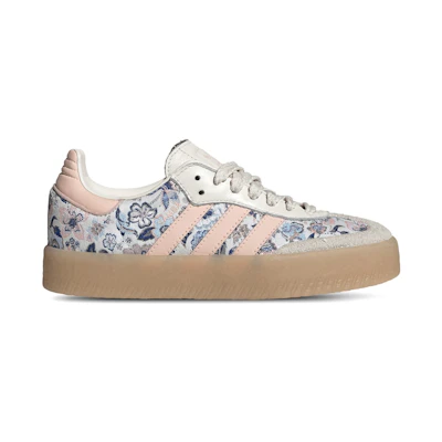 (Youth) Liberty London adidas Sambae Big Kid 'Off White Blush Pink Gum'