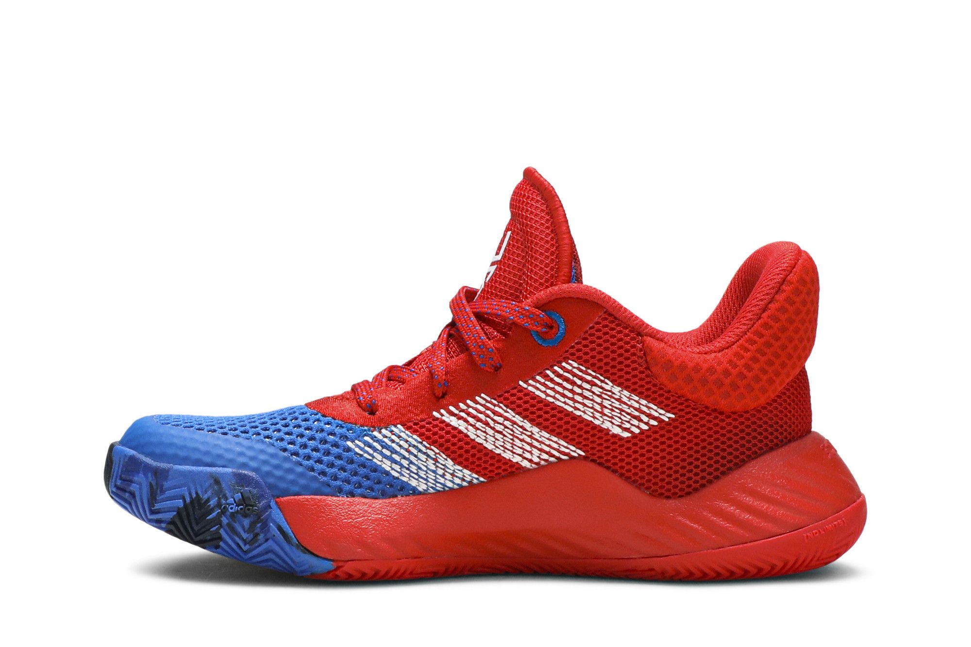 Lookbook (JR) Marvel x adidas D.O.N. Issue #1 C ''Spider-Man'' Sneaker EF2936