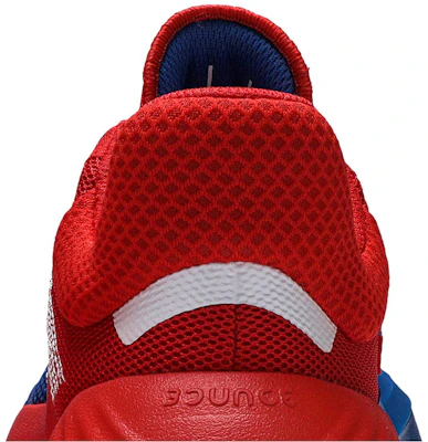 (JR) Marvel x adidas D.O.N. Issue #1 J ''Spider-Man'' Sneaker. EF2932 Sizing (JR) Marvel x adidas D.O.N. Issue #1 J ''Spider-Man'' Sneaker. EF2932