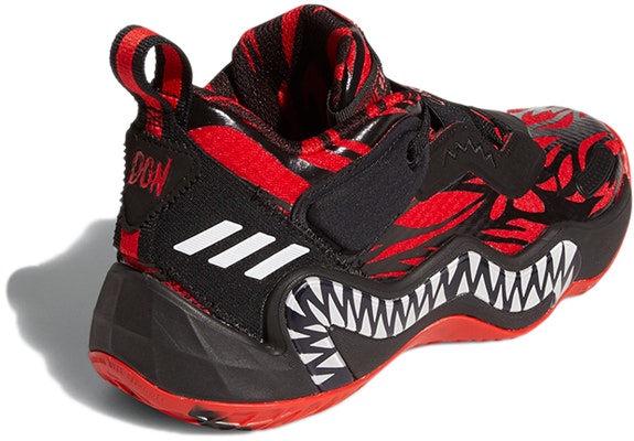 (Youth) Marvel x adidas D.O.N. Issue #3 J 'Venom Carnage - Black Vivid Red' GZ5494 Shop (Youth) Marvel x adidas D.O.N. Issue #3 J 'Venom Carnage - Black Vivid Red' GZ5494