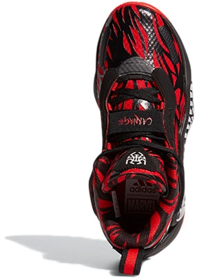 (Youth) Marvel x adidas D.O.N. Issue #3 J 'Venom Carnage - Black Vivid Red' GZ5494 Purchase (Youth) Marvel x adidas D.O.N. Issue #3 J 'Venom Carnage - Black Vivid Red' GZ5494