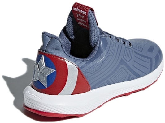 (Youth) Marvel x adidas RapidaRun J 'Captain America' AH2431 Shop (Youth) Marvel x adidas RapidaRun J 'Captain America' AH2431