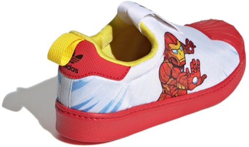 (JR) Marvel x 阿迪达斯 Superstar 360 J '钢铁侠' 运动鞋 FX4880 Shop (JR) Marvel x 阿迪达斯 Superstar 360 J '钢铁侠' 运动鞋 FX4880