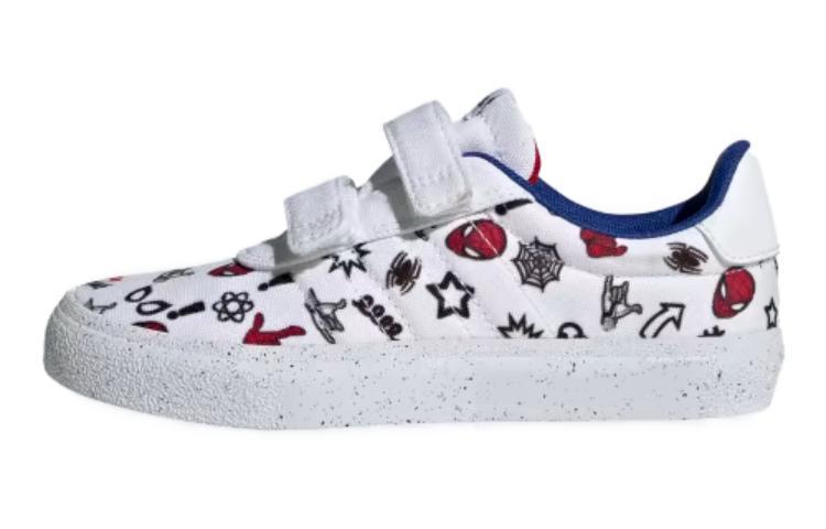 (Youth) Marvel x adidas Vulc Raid3r J 'Spider-Man Graphics' HP7750