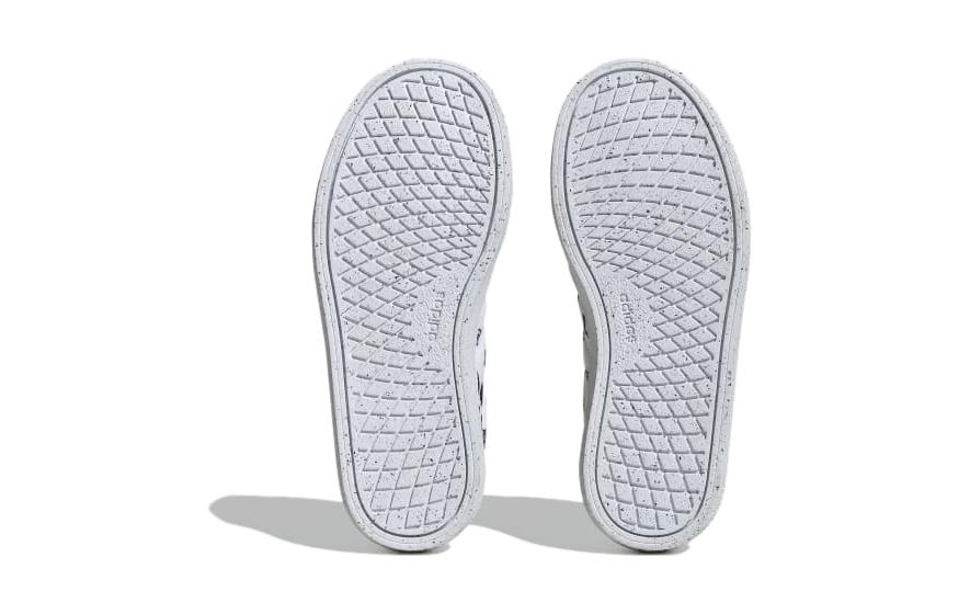 Shop 兒童 MARVEL/漫威 x adidas VULCRAID3R 舒適百搭 低幫 兒童板鞋 白黑紅色