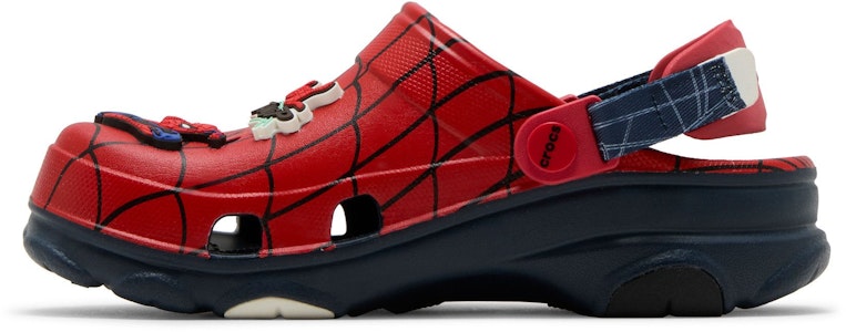 (JR) Marvel x Crocs All-Terrain Clog 'Spider-Man' Lelaki Labah-Labah 208786-410 Lookbook (JR) Marvel x Crocs All-Terrain Clog 'Spider-Man' Lelaki Labah-Labah 208786-410