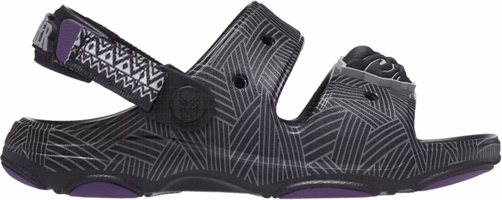 (Youth) Marvel x Crocs All-Terrain Sandal 'Black Panther' 208020-90H Buy (Youth) Marvel x Crocs All-Terrain Sandal 'Black Panther' 208020-90H
