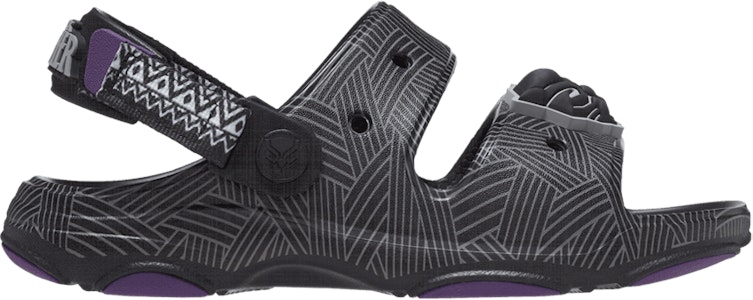 (青少年) 漫威 x Crocs 全地形涼鞋 '黑豹' 208020-90H Buy (青少年) 漫威 x Crocs 全地形涼鞋 '黑豹' 208020-90H