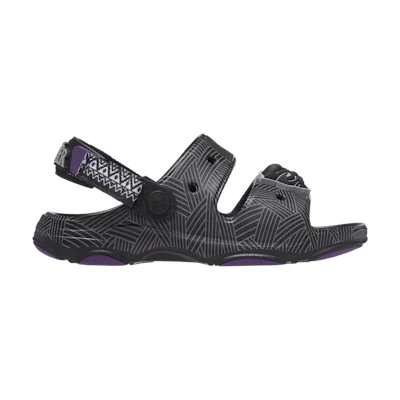 (Youth) Marvel Crocs All-Terrain Sandal 'Black Panther'