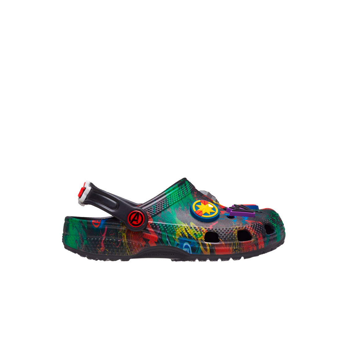 (Youth) Marvel x Crocs Classic Clog 'All-Over Avengers Graphics' 207721-001