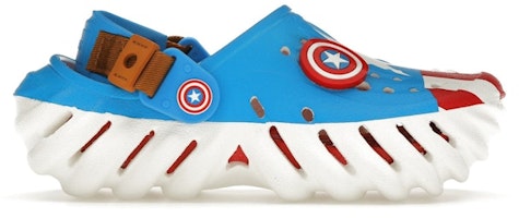 (Youth) Marvel x Crocs Echo Clog 'Captain America' 209490-100 (Youth) Marvel x Crocs Echo Clog 'Captain America' 209490-100