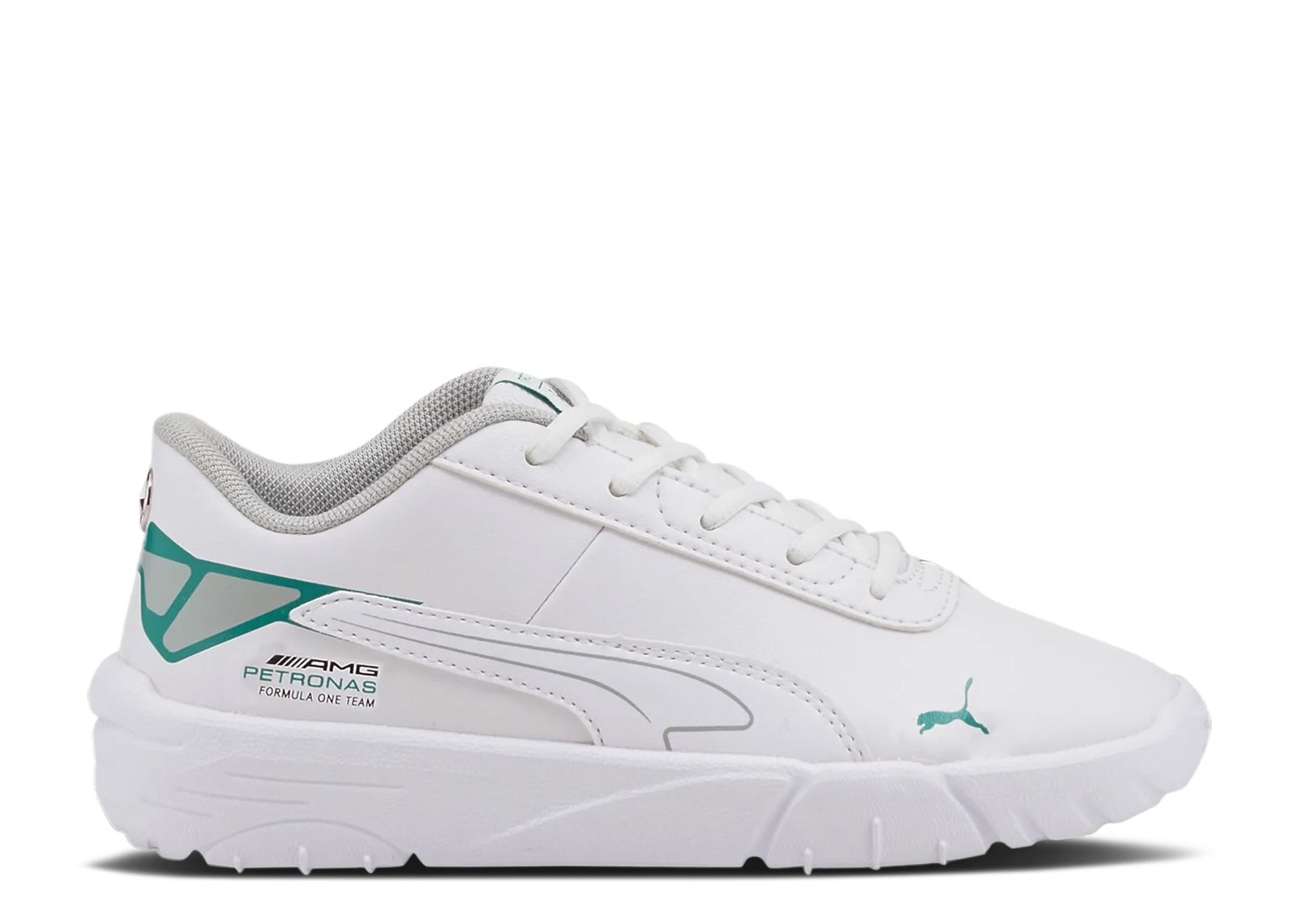 (Youth) Mercedes-AMG Petronas F1 x Puma Drift Cat Delta 5 'White Spectra Green' 306921-03