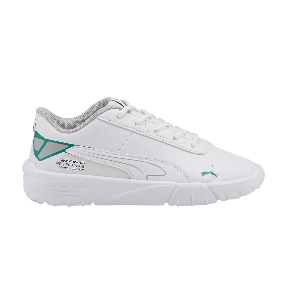 (Youth) Mercedes-AMG Petronas F1 x Puma Drift Cat Delta 5 'White Spectra Green' 306921-03