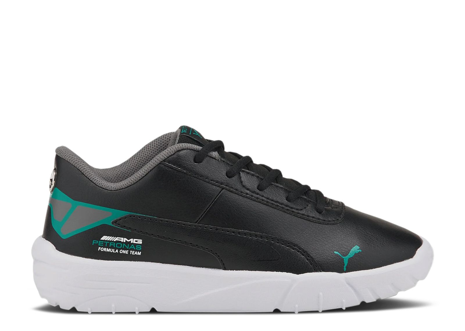 (Youth) Mercedes-AMG Petronas F1 x Puma Drift Cat Delta 5 'Black Spectra Green' 306921-04