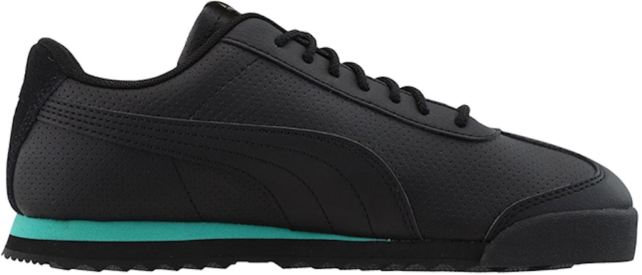 (JR) Puma x Mercedes Roma 'Sepatu Hitam Low-Top' 306625-01 Order (JR) Puma x Mercedes Roma 'Sepatu Hitam Low-Top' 306625-01