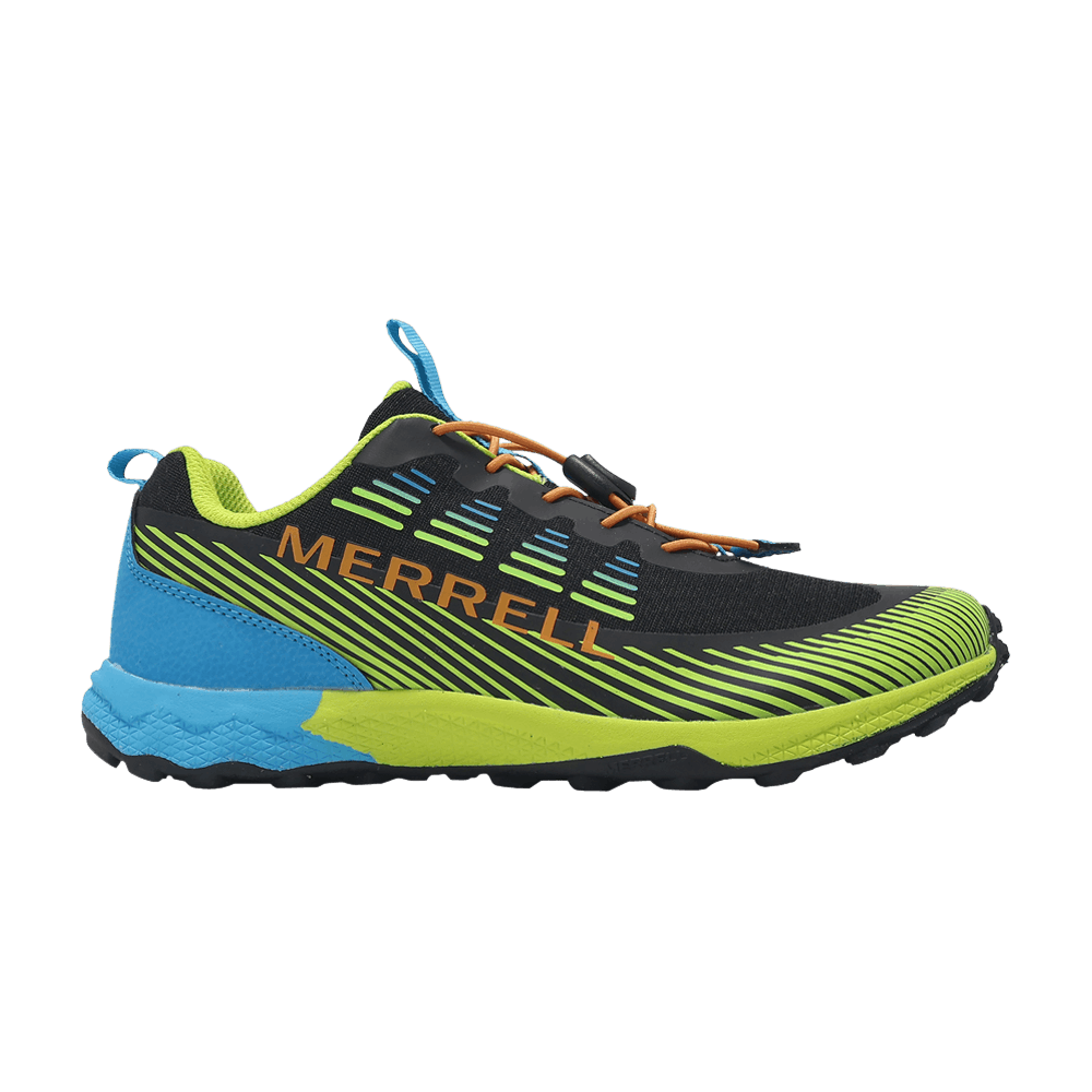 (Youth) Merrell Agility Peak Big Kid 'Black Citron Cyan' MK267923