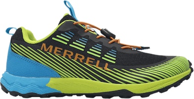 (Youth) Merrell Agility Peak Big Kid 'Black Citron Cyan' MK267923 (Youth) Merrell Agility Peak Big Kid 'Black Citron Cyan' MK267923