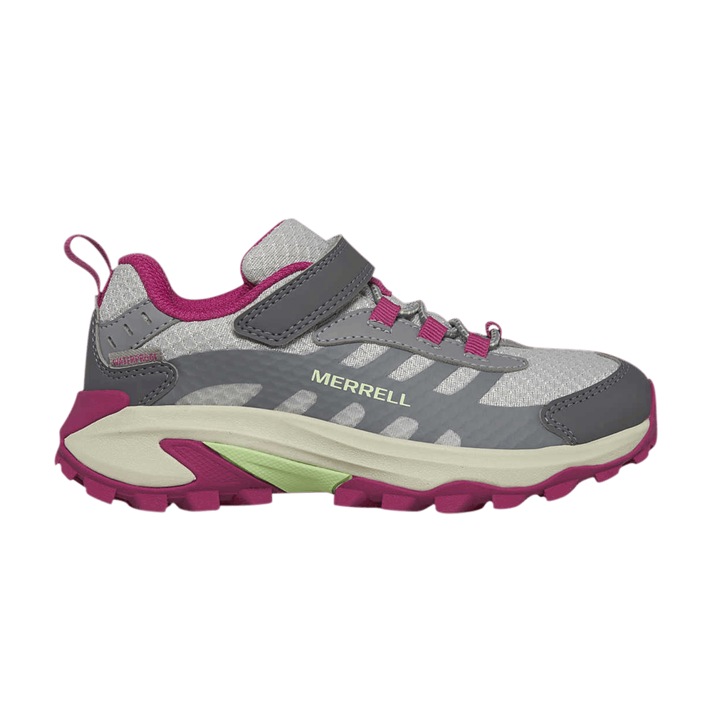 (Youth) Merrell Moab Speed 2 Low AC WP Big Kid 'Grey Berry Mint' MK167912