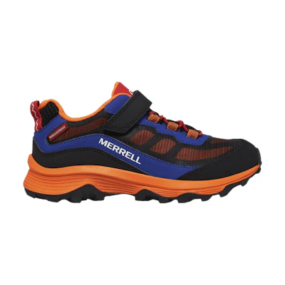 (Youth) Merrell Moab Speed Low AC Big Kid 'Black Orange Blue'