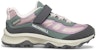 (JR) Merrell Moab Speed Low AC Kanak-kanak 'Olive Dusty Pink' MK167235