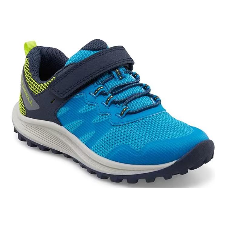 (Youth) Merrell Nova 3 Big Kid 'Blue Yellow' 圖 3