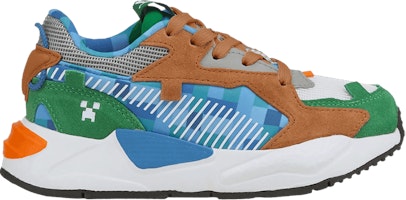 (Youth) Minecraft x Puma RS-Z 'Grass Block' 385651-01 (Youth) Minecraft x Puma RS-Z 'Grass Block' 385651-01