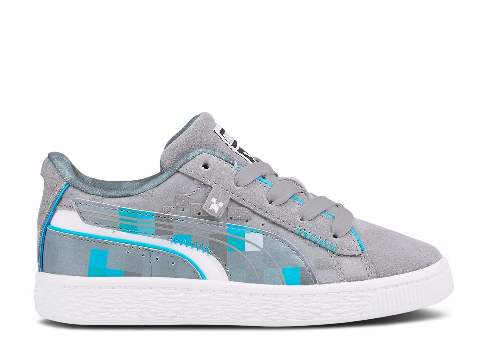 Buy (Youth) Minecraft x Puma Suede 'Diamond Block' 384486-02
