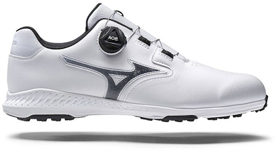 (JR) 美津濃 Mizuno Nexlite 無釘高爾夫鞋 '黑白' 51GM215501 Order (JR) 美津濃 Mizuno Nexlite 無釘高爾夫鞋 '黑白' 51GM215501