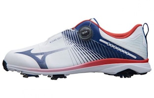 (Youth) Mizuno Nexlite Boa 'White Blue Red' 51GM225514 (Youth) Mizuno Nexlite Boa 'White Blue Red' 51GM225514