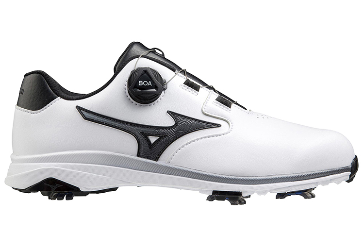 Order (JR) Kasut Golf Mizuno Nexlite Boa ''Putih Hitam'' 51GM211591