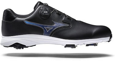 (JR) Mizuno Nexlite Spiked Boa ''Hitam Biru'' 51GM211609 Order (JR) Mizuno Nexlite Spiked Boa ''Hitam Biru'' 51GM211609