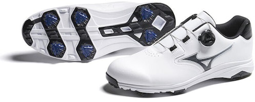 (JR) Mizuno Nexlite Spiked Boa ''Putih Hitam'' 51GM211603 Lookbook (JR) Mizuno Nexlite Spiked Boa ''Putih Hitam'' 51GM211603