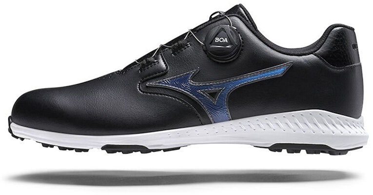 (Youth) Mizuno Nexlite Spikeless Golf Shoes 'Black Blue' 51GM215509 Buy (Youth) Mizuno Nexlite Spikeless Golf Shoes 'Black Blue' 51GM215509