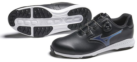 (JR) 美津濃Nexlite無釘高爾夫球鞋『黑藍』 51GM215509 Lookbook (JR) 美津濃Nexlite無釘高爾夫球鞋『黑藍』 51GM215509