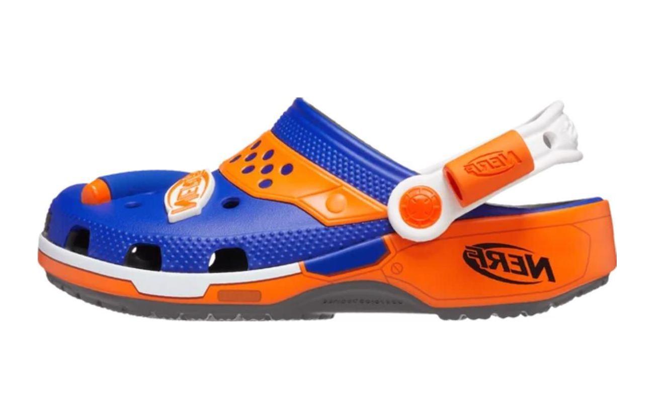 (Youth) NERF Crocs Classic Clog 'Blaster Dart'