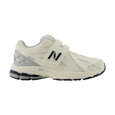 (Youth) NB 1906R Hook & Loop Little Kid 'Cream Navy'