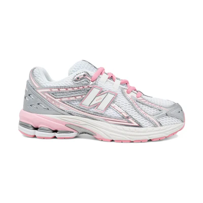 (Youth) NB 1906R White Pink Silver