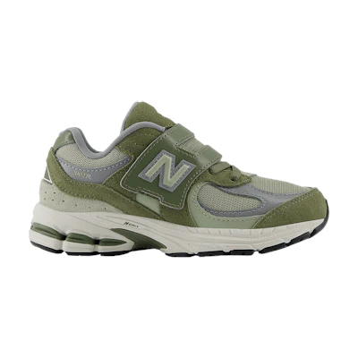(Youth) NB 2002R Hook & Loop Little Kid Wide 'Dark Olivine'