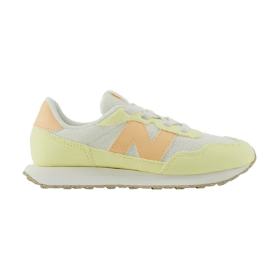 (Youth) NB 237 Bungee Lace Little Kid Wide 'Yellow Peach Blossom Pink'