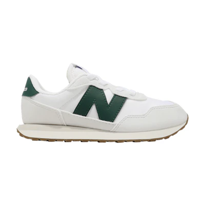 (Youth) NB 237 Bungee Lace Little Kid Wide 'Nimbus Cloud Nightwatch Green'