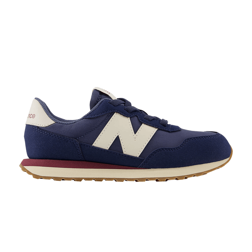 (Youth) New Balance 237 Bungee Lace Wide 'Navy Turtledove' PH237CM-W